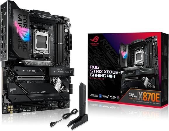Brand New ASUS ROG Strix X870E-E Gaming WiFi AMD AM5 X870 ATX Motherboard 18+2+2 Power Stages