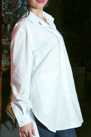 Stylish shirts made of natural cotton