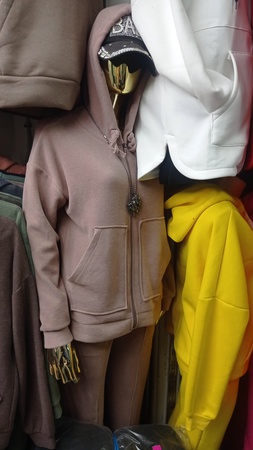 Кашемировая двойка с капюшоном