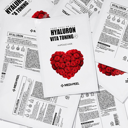 MEDI-PEEL HYALURON VITA TONING Ампульная маска