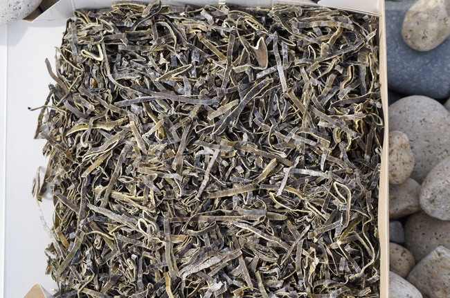 Морская капуста сушеная Ламинария шинкованная