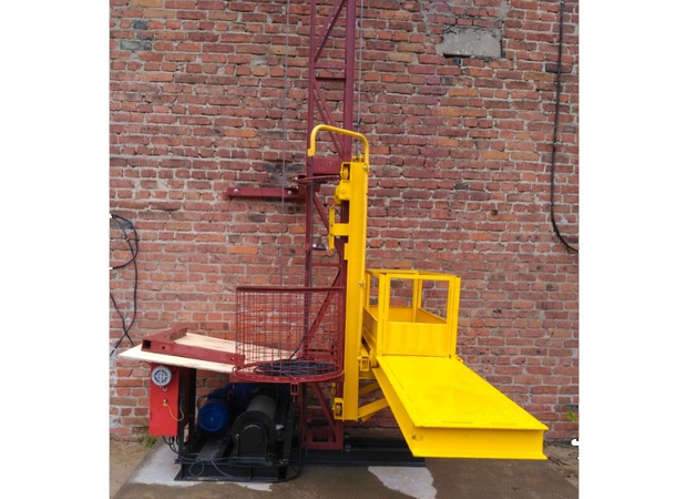 Строительный мачтовый подъемник ПМГ 500 кг