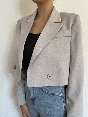 Модель № 01. Укороченный жакет.