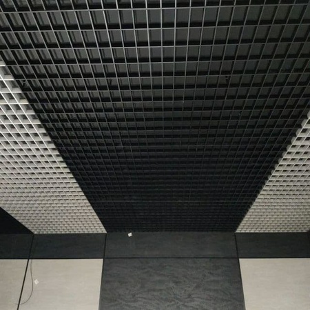 Грильято потолок, сеточные потолки разной ячейки!