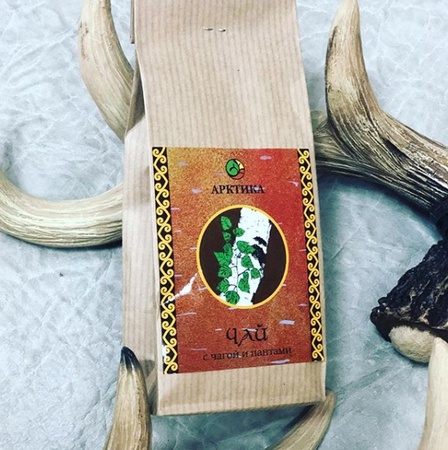 Чай с чагой и пантами