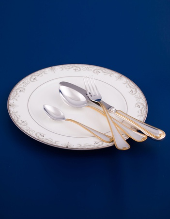 Набор столового серебра на одну персону Эгоист №17