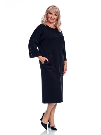 Платье из трикотажа