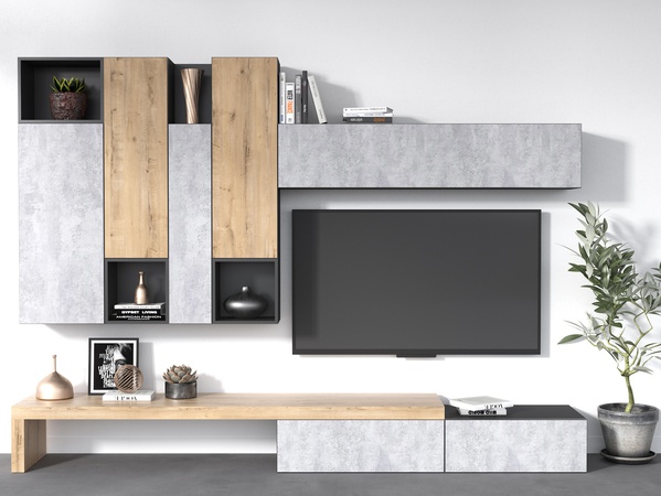 Декор ЛДСП Цемент светлый