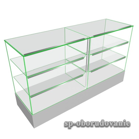 Прилавок из стекла и ЛДСП