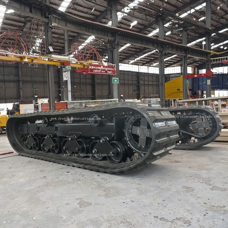 Гусеничное резиновое шасси для гусеничного самосвала MST2200