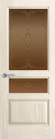 Marsilya, kül beyazı inci, eski bronz