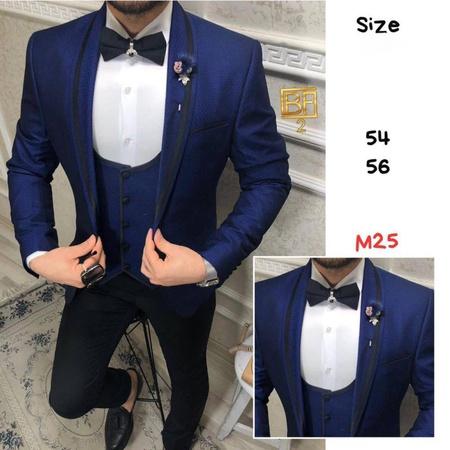 Smokin erkek takım elbise