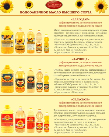 Масло растительное