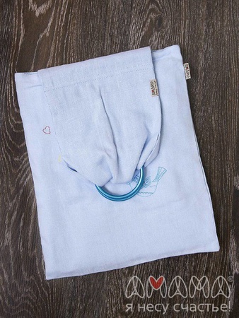 Слинг c кольцами Ажур, птички и экосумка в подарок