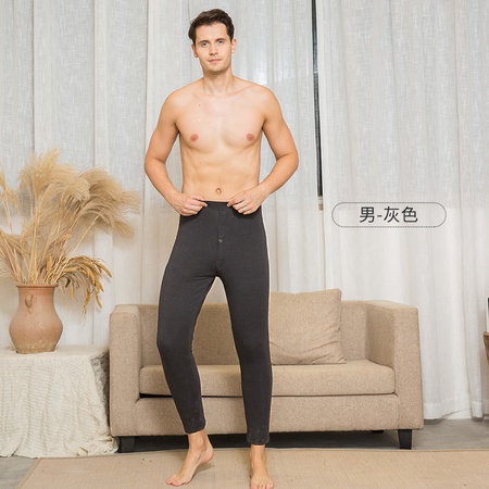 Sonbahar ve kış yeni erkek ince sıcak pantolon kadın polar astarlı yüksek bel ince tozluk paçalı don