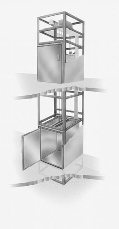 Сервисные подъемники для ресторанов, кафе и гостиниц