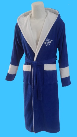 Бархатные халаты с двойным капюшоном