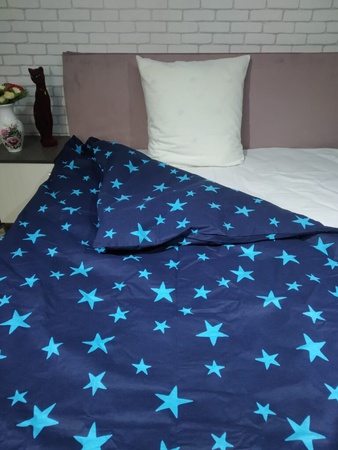 Постельное белье, 1.5 спальное, фланель