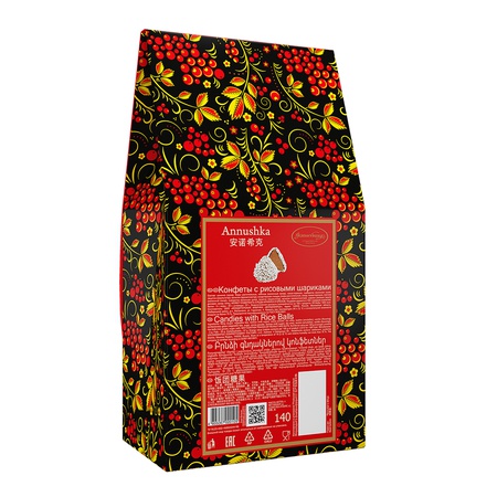 Конфеты "Аннушка" с рисовыми шариками, 140 г