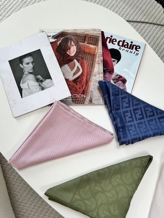 Жаккардовые платки турецкого производства