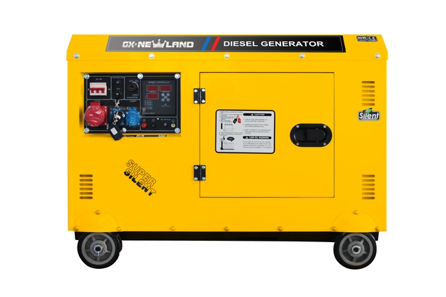Newland мощный бытовой трехфазный дизельный генератор мощностью 7-10 кВт