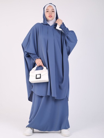 Пончо с юбкой детские