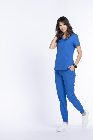 Женский топ с короткими рукавами и запахом Comfy Master Aurora