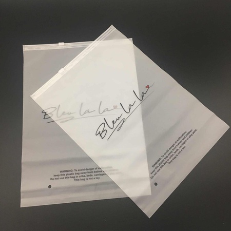 Kaydırıcılı kilitli poşetler