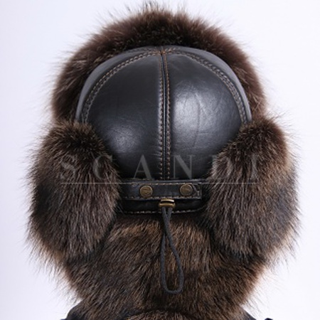 الراكون الحاصل على قبعة