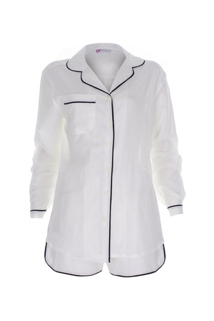 VUAL BİYELİ BAYAN ŞORTLU PİJAMA TAKIM - EKRU