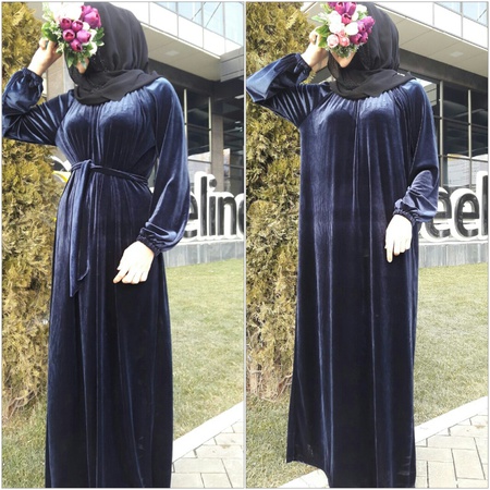 ​Платье со сборкой