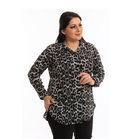 Büyük Beden Klasik Patlı Gömlek