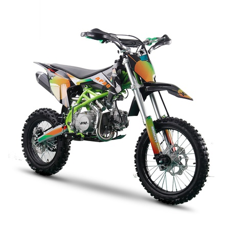 High Quality 17/14 Wheel Gas Powered 125cc 4-Stroke Off-Road Dirt Bike Mini Moto Cross Motorcycle