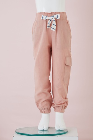 Cepli Kız Çocuk Pantolon