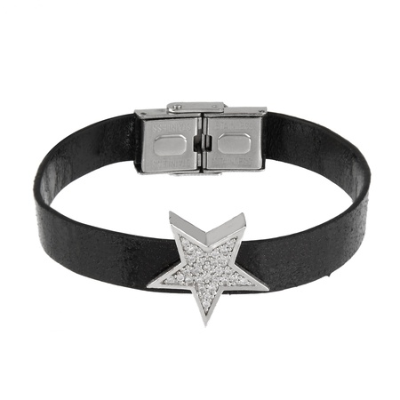 W-B-9-T Deri bileklik