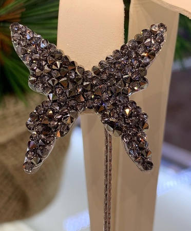 Серьги из кристаллов Swarovski