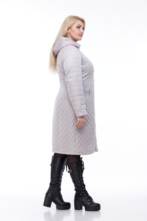 Пальто стеганое Софи (стежка)
