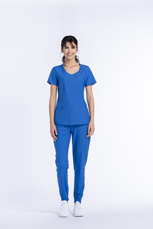 Женский топ с короткими рукавами и запахом Comfy Master Aurora