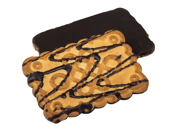 Печенье сахарное с шоколадом