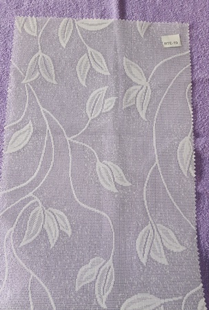 Рулонные шторы с рисунком из тюлевой занавески серии RTE