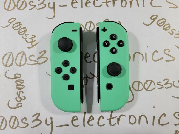 Новый изготовленный на заказ мятно-зеленый Nintendo Switch ПОЛНАЯ КОНСОЛЬ