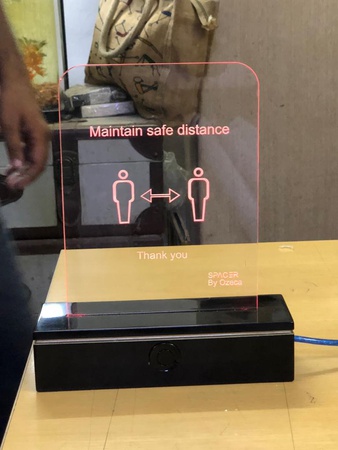SPACER : Smart Social Distancing Device