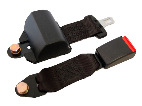 Safety belt 2-point automatic