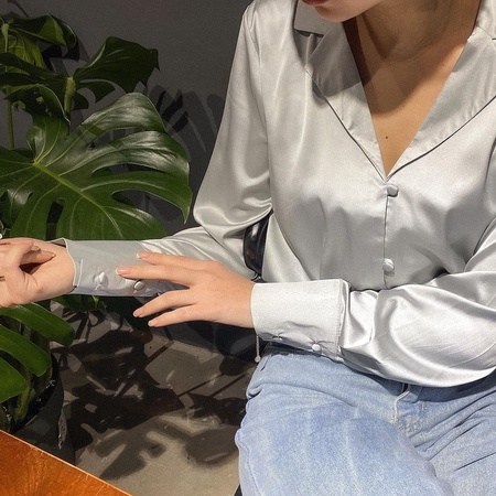 Шелковая блуза