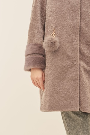 Ceket dişi Silverfox model 805-Dusty rose