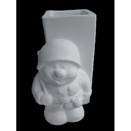 Plaster stand for coloring Pencil holder