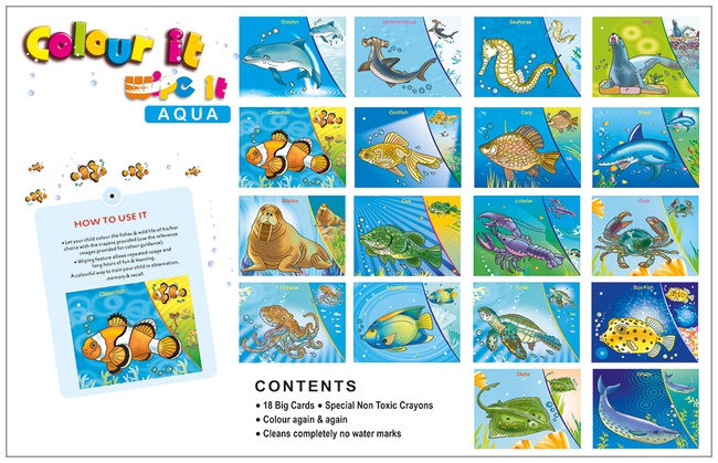 Раскраска-Аква