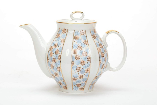 Сервиз чайный 21 предм. Белый лебедь Конфети