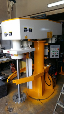 SIYIRMALI BOYA KARIŞTIRMA MAKİNASI