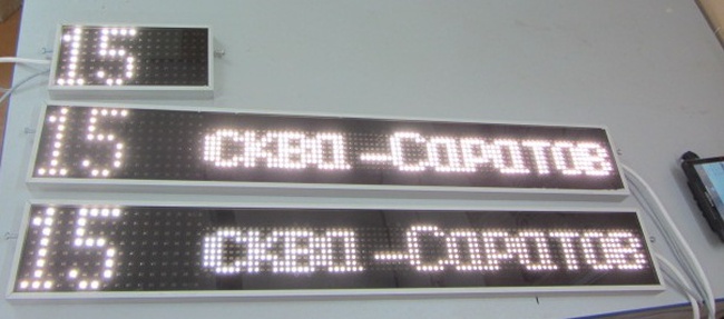 Табло для транспорта